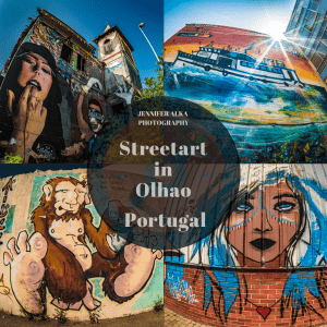 Streetart in Olhao, Portugal