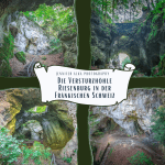 Die Versturzhöhle Riesenburg in der Fränkischen Schweiz
