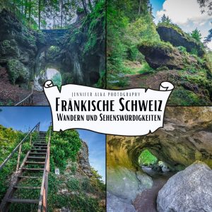 Wandern in der Fränkischen Schweiz mit beeindruckenden Felsformationen, Höhlen und Sehenswürdigkeiten
