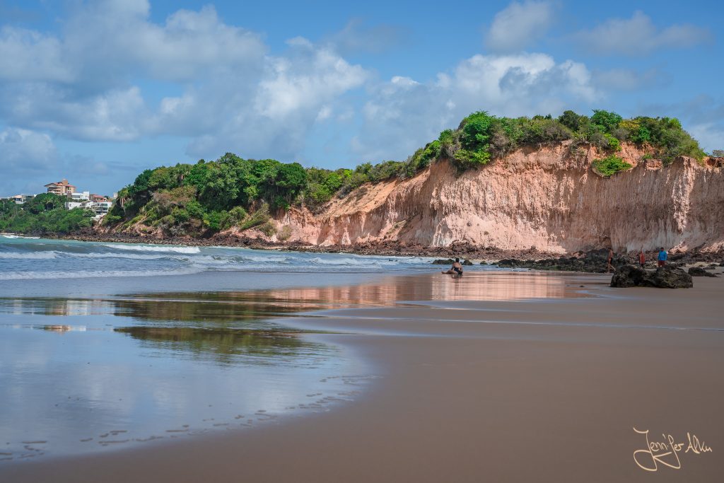 Strand Praia de Cotovelo in der Nähe von Natal / Brasilien