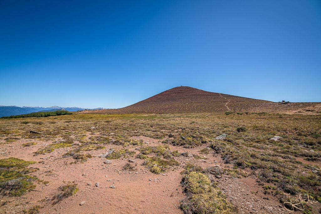 Dieses Bild zeigt den Cerro Colorado bei San Martin de Los Andes / Argentinien / Patagonien