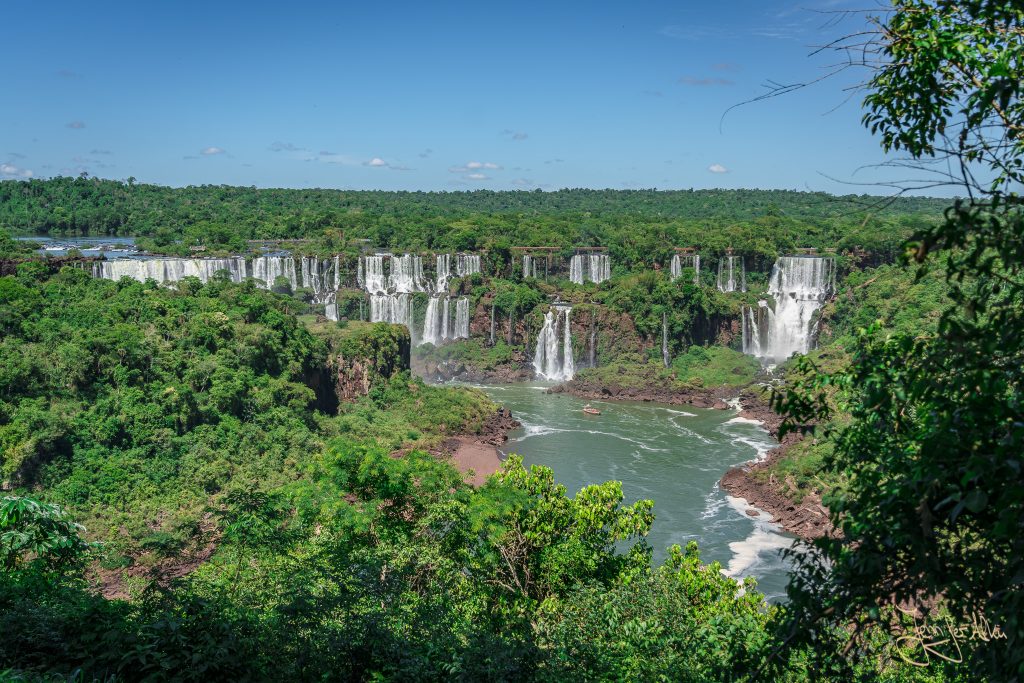 Aussicht vom Panorama-Weg im Iguaçu-Nationalpark