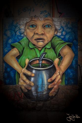 Streetart in Mendoza - Mate Trinker