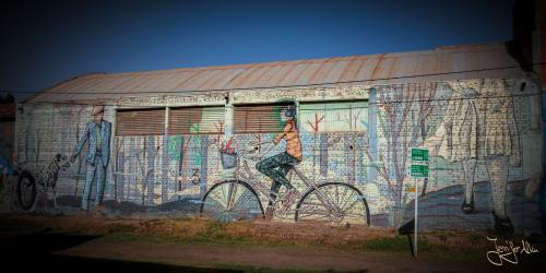 Streetart am Ciclovia Godoy Cruz