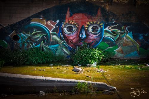 Streetart am Ciclovia Godoy Cruz