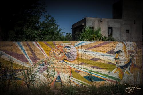 Streetart am Ciclovia Godoy Cruz