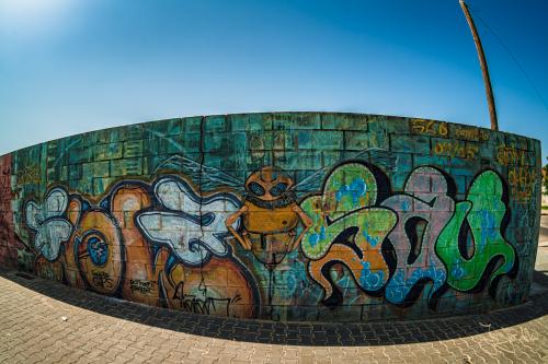 Streetart in Olhao, Portugal