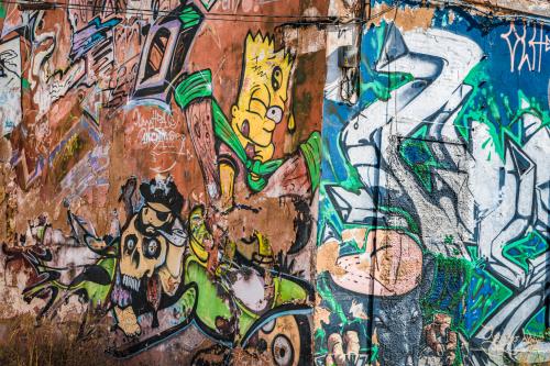 Streetart in Olhao, Portugal