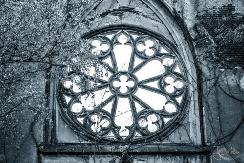 Kirchenruine Wachau - nahe Leipzig, Sachsen, Deutschland