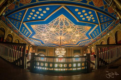 Die Damensauna im orientalischen Stil im Stadtbad Leipzig