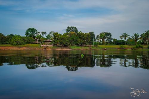 Tolle Spiegelung im Amazonas