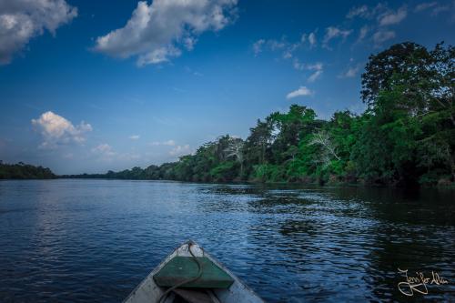 Bootsfahrt auf dem Amazonas
