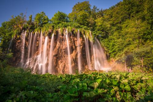 Die Plitvicer Seen in Kroatien