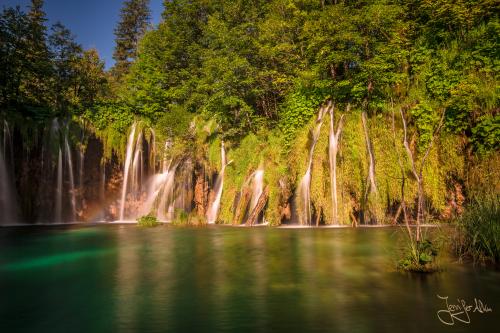 Die Plitvicer Seen in Kroatien