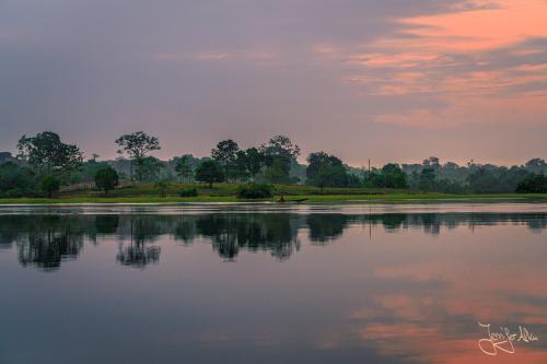 Sonnenaufgang am Amazonas (Manaus / Brasilien)
