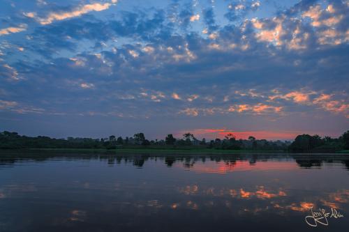 Sonnenaufgang am Amazonas (Manaus / Brasilien)