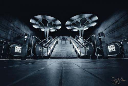 U-Bahn Station Westend - Frankfurt am Main, Hessen, Deutschland