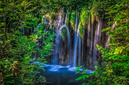 Die Plitvicer Seen in Kroatien