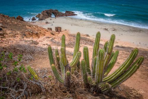 Pedra Furada in der Nähe von Jericoacoara im Nordosten von Brasilien