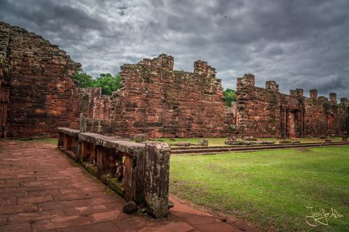 Die Ruinen der Reduktion San Ignacio Mini