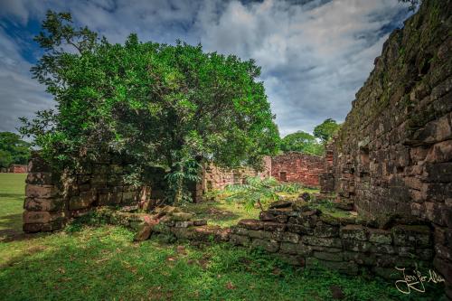 Die Ruinen von San Ignacio Mini