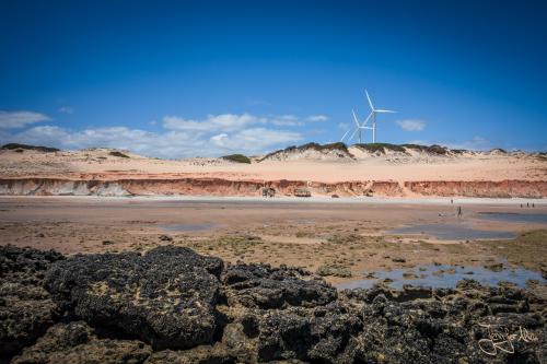 Der Weg in Richtung Praia de Majorlândia