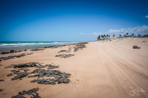 Der Weg in Richtung Praia de Majorlândia