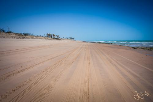 Der Weg in Richtung Praia de Majorlândia