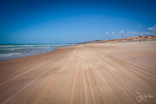 Der Weg in Richtung Praia de Majorlândia