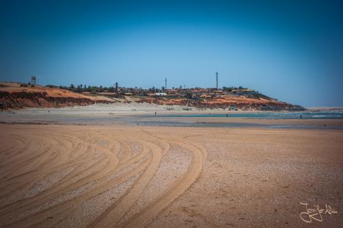Der Weg in Richtung Praia de Majorlândia