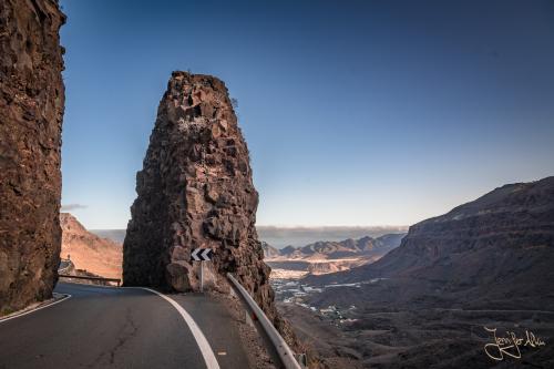 Auf dem Weg nach Tasartico und zum Playa Güi Güi