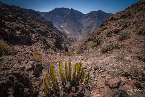 Der Aufstieg ist geschafft - Die Wanderung zum Playa de Güi Güi