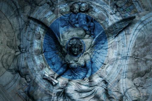 Doppelbelichtung in einer Kirche