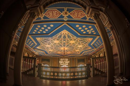 Die Damensauna im orientalischen Stil im Stadtbad Leipzig