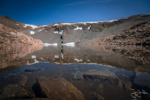 Laguna Jujuy mit toller Spiegelung