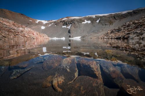Laguna Jujuy mit toller Spiegelung