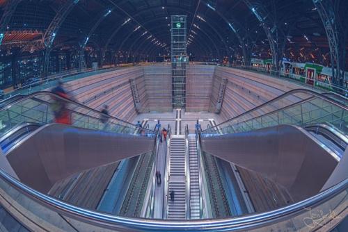 Bahnhof - Leipzig, Sachsen, Deutschland