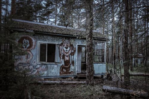 Ehemaliges Ferienlager - Tschernobyl, Ukraine