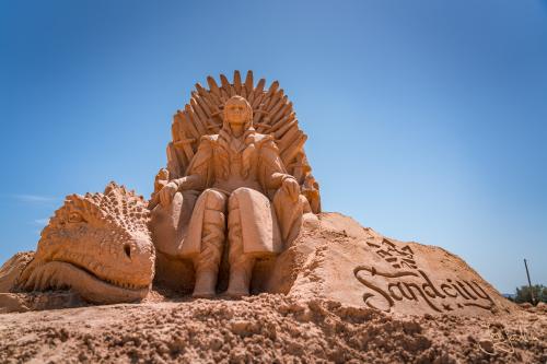 Sand City – Das Sandskulpturenfestival an der Algarve in Portugal
