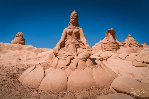 Sand City – Das Sandskulpturenfestival an der Algarve in Portugal