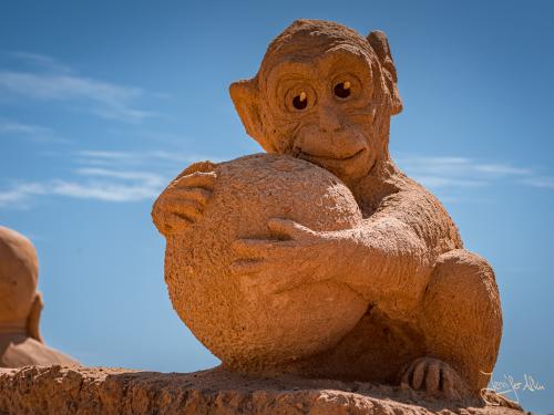 Sand City – Das Sandskulpturenfestival an der Algarve in Portugal