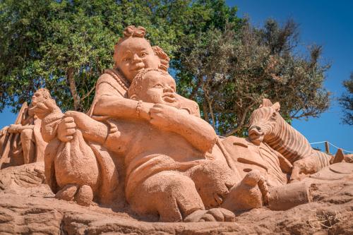 Sand City – Das Sandskulpturenfestival an der Algarve in Portugal