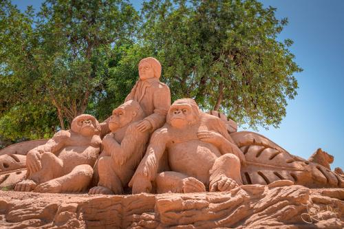 Sand City – Das Sandskulpturenfestival an der Algarve in Portugal