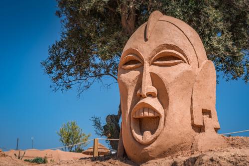 Sand City – Das Sandskulpturenfestival an der Algarve in Portugal