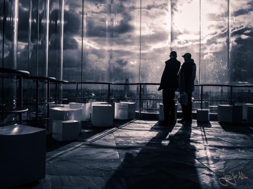 Aussicht vom Mueseum aan der Stroom - Antwerpen, Belgien