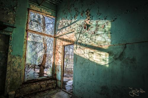 Cafe Pripjat- Tschernobyl, Ukraine