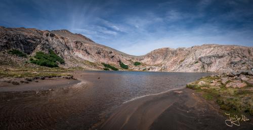 Panorama von der Laguna Creton