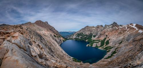 Panorama von der Laguna Azul / Laguna Calvú