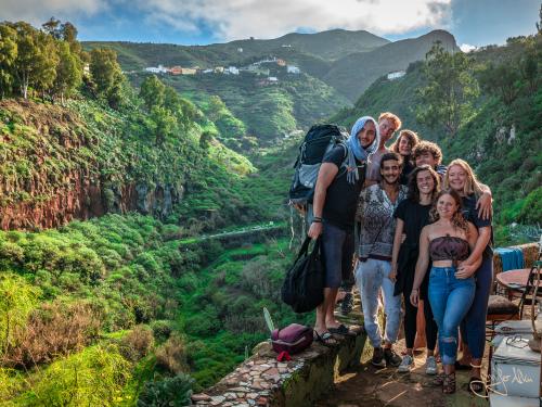 Abschiedsbild von meinen Freunden die großteils weitergereist sind