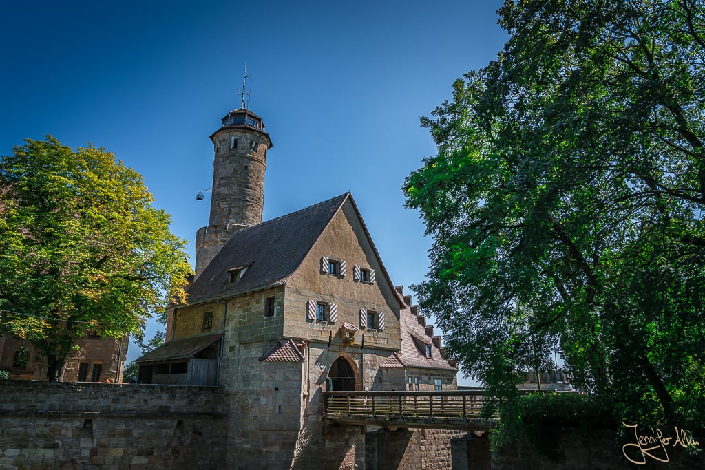 Dieses Bild zeigt die Altenburg in Bamberg